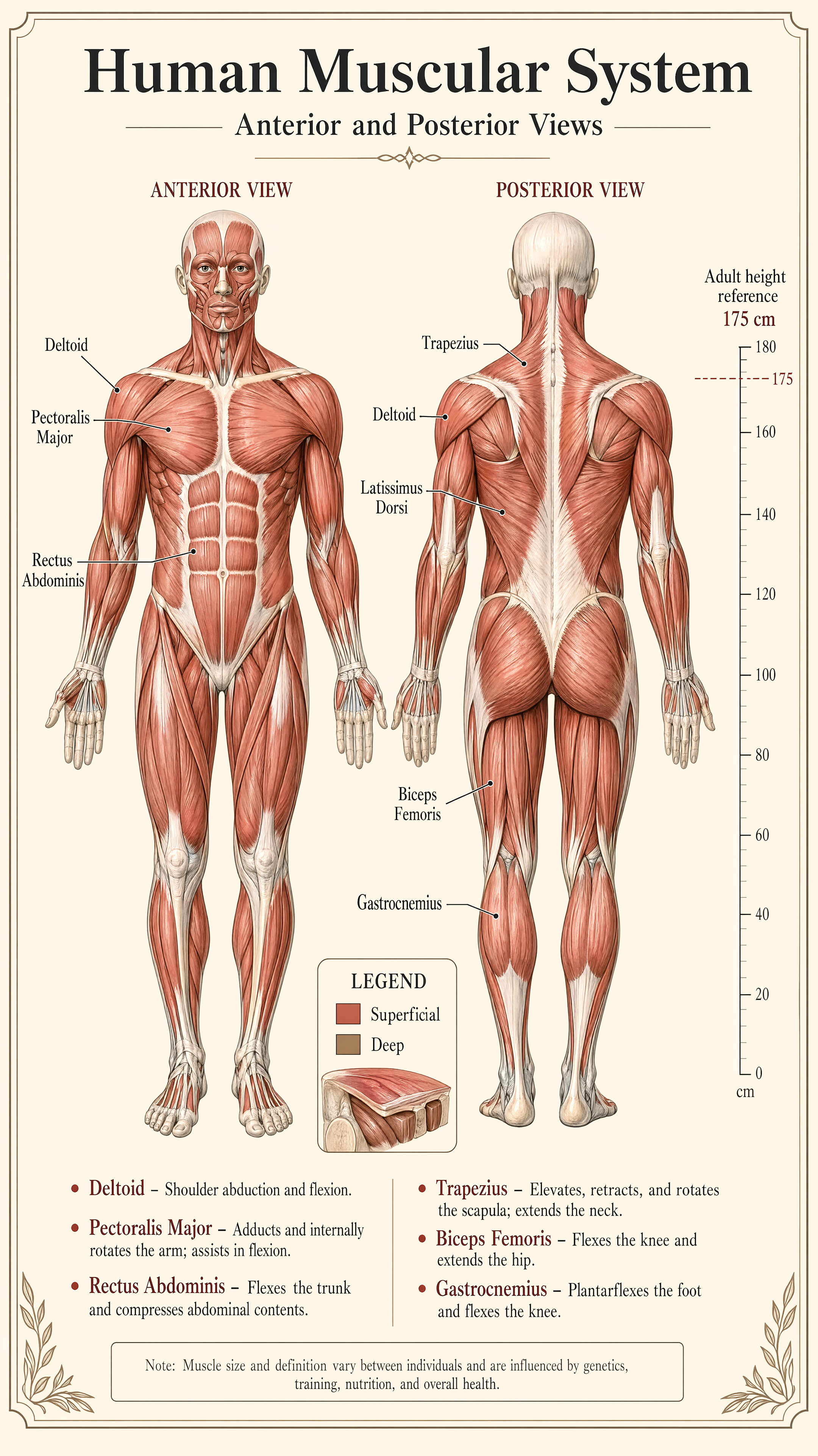 GPT-Image-2 Case · Human Muscular System Poster